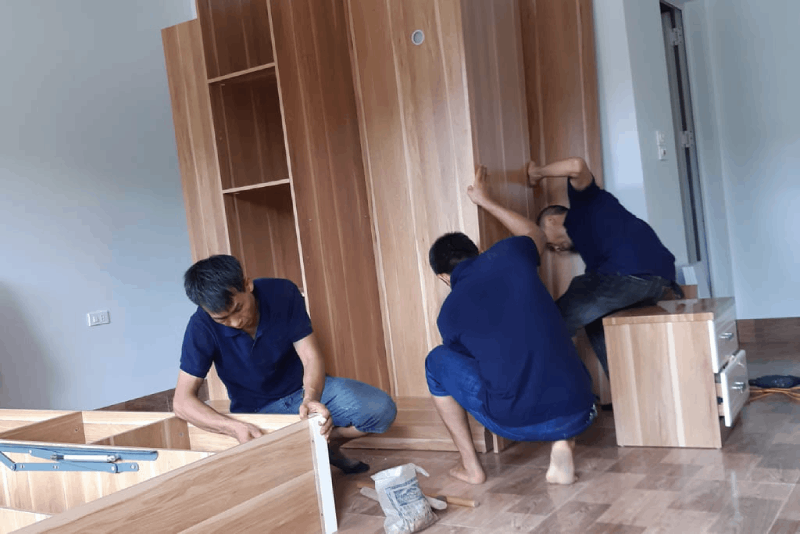 Sửa khoang tủ bếp ẩm mốc