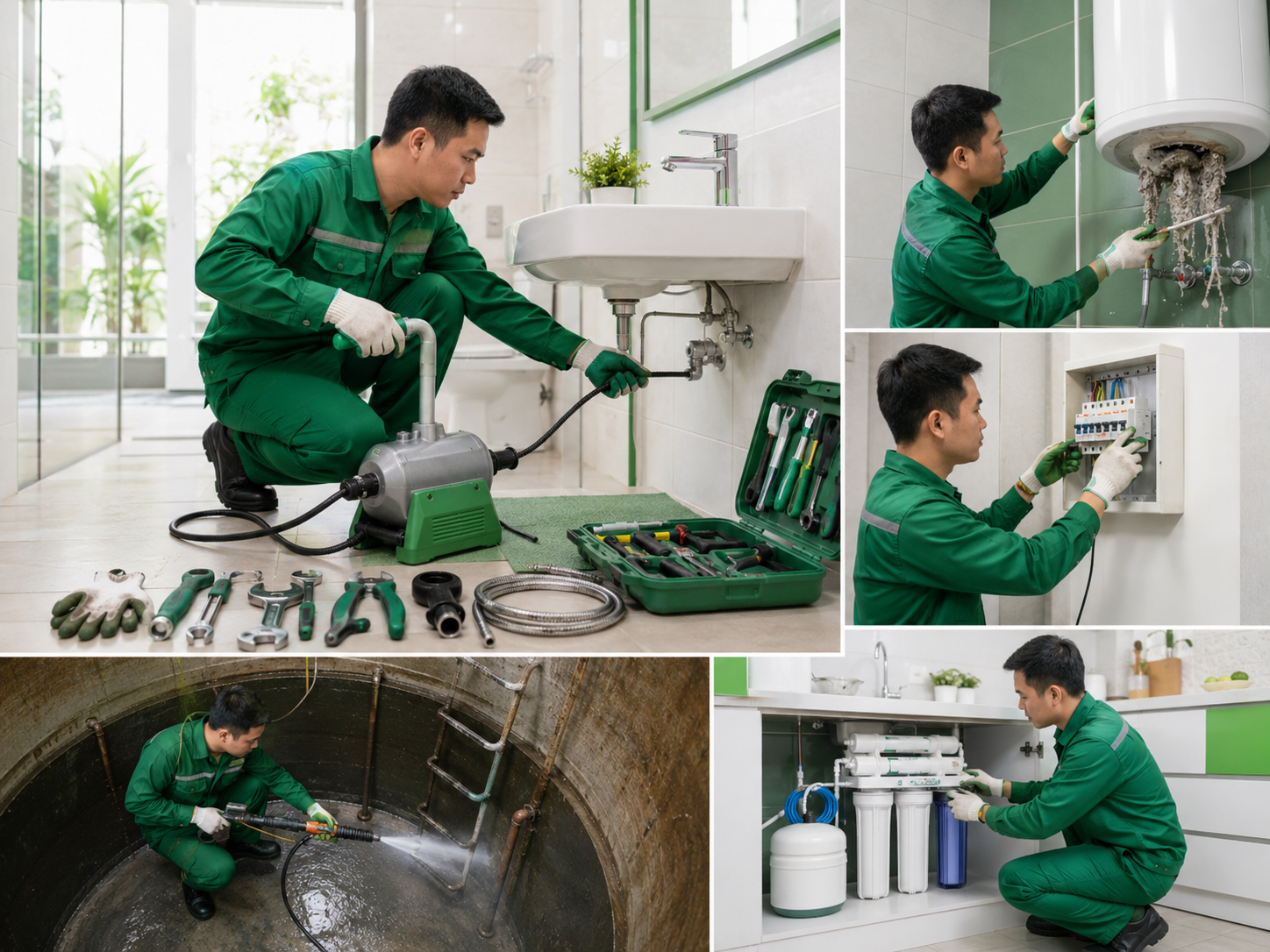 Thông tắc cống thoát nước
