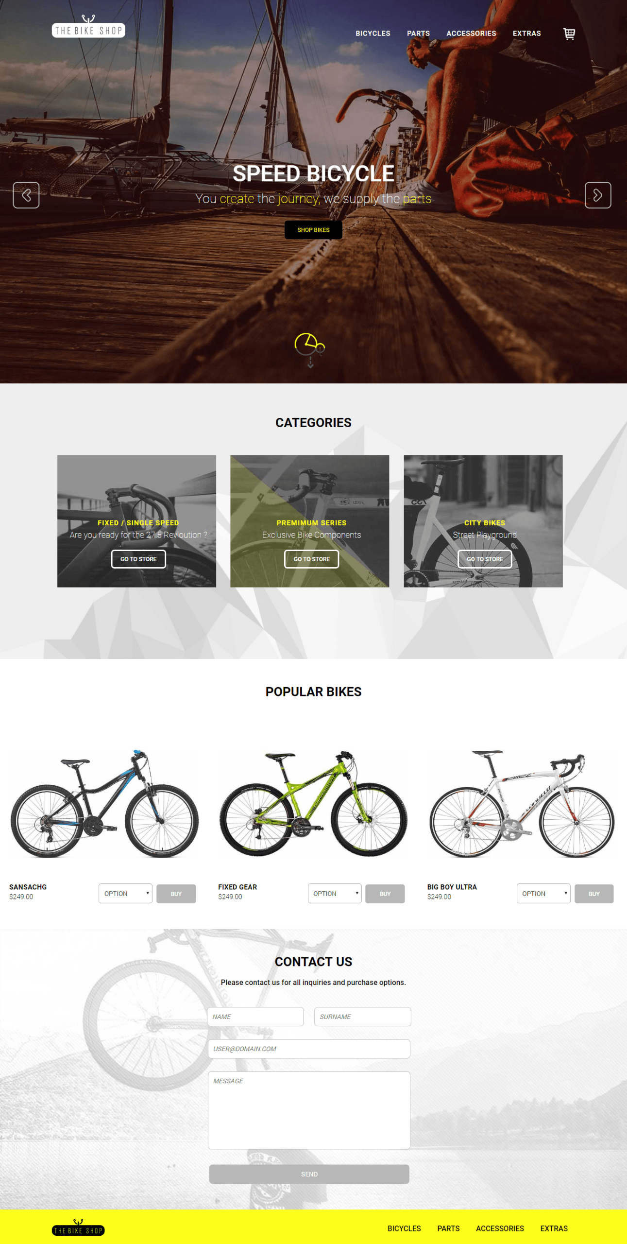 Thiết Kế Website Bán Xe Đạp