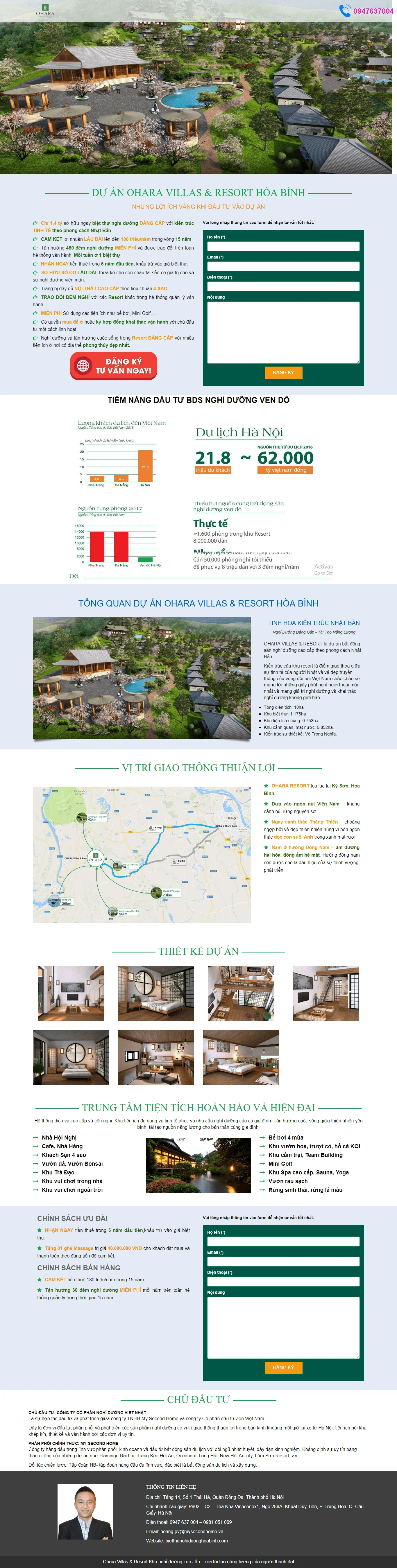 Mẫu website Bất Động Sản 07