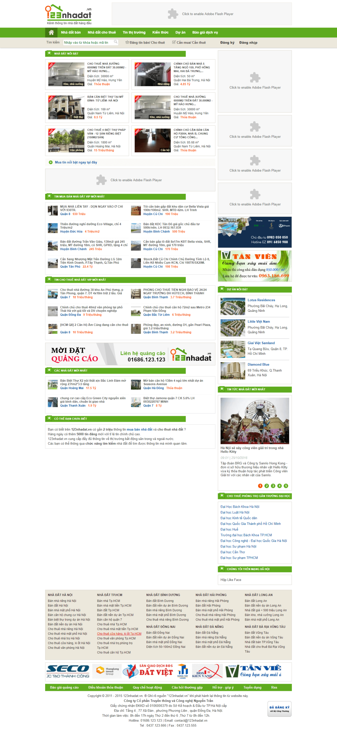 Mẫu website Bất Động Sản 17
