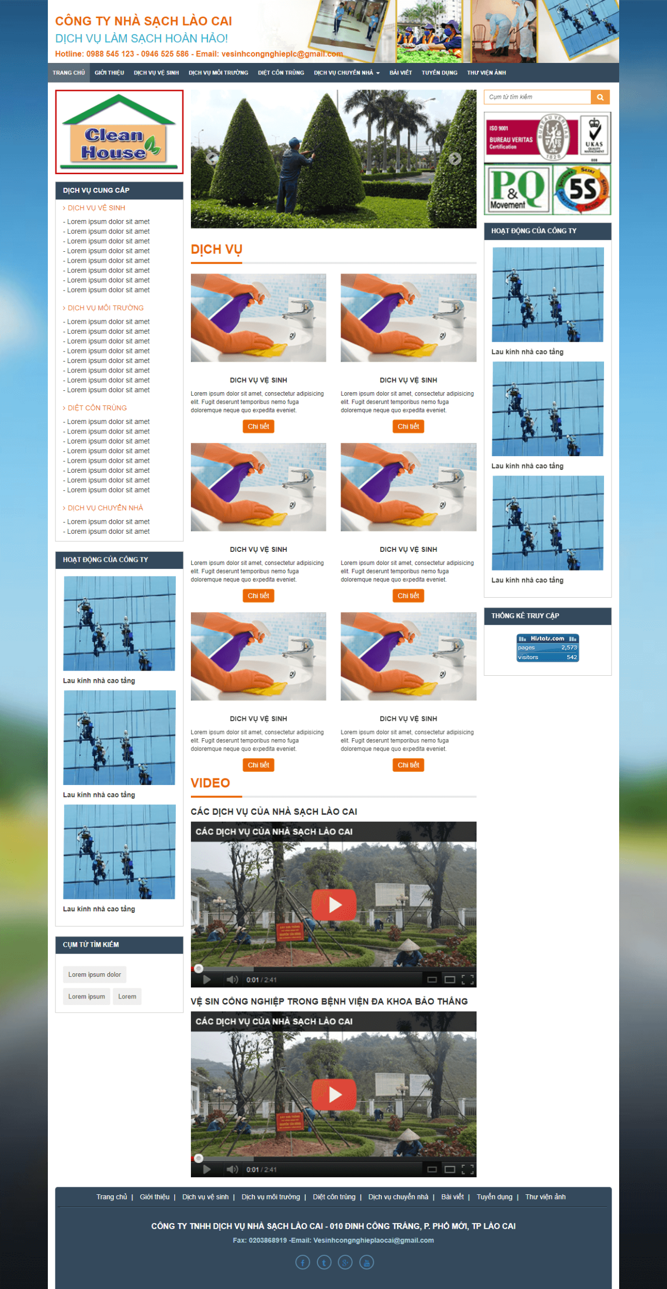 Website Vệ Sinh Công Nghiệp 02
