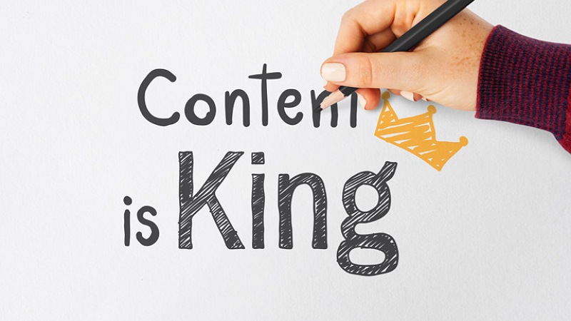 Content có vai trò vô cùng quan trọng trong việc nâng cao thứ hạng website