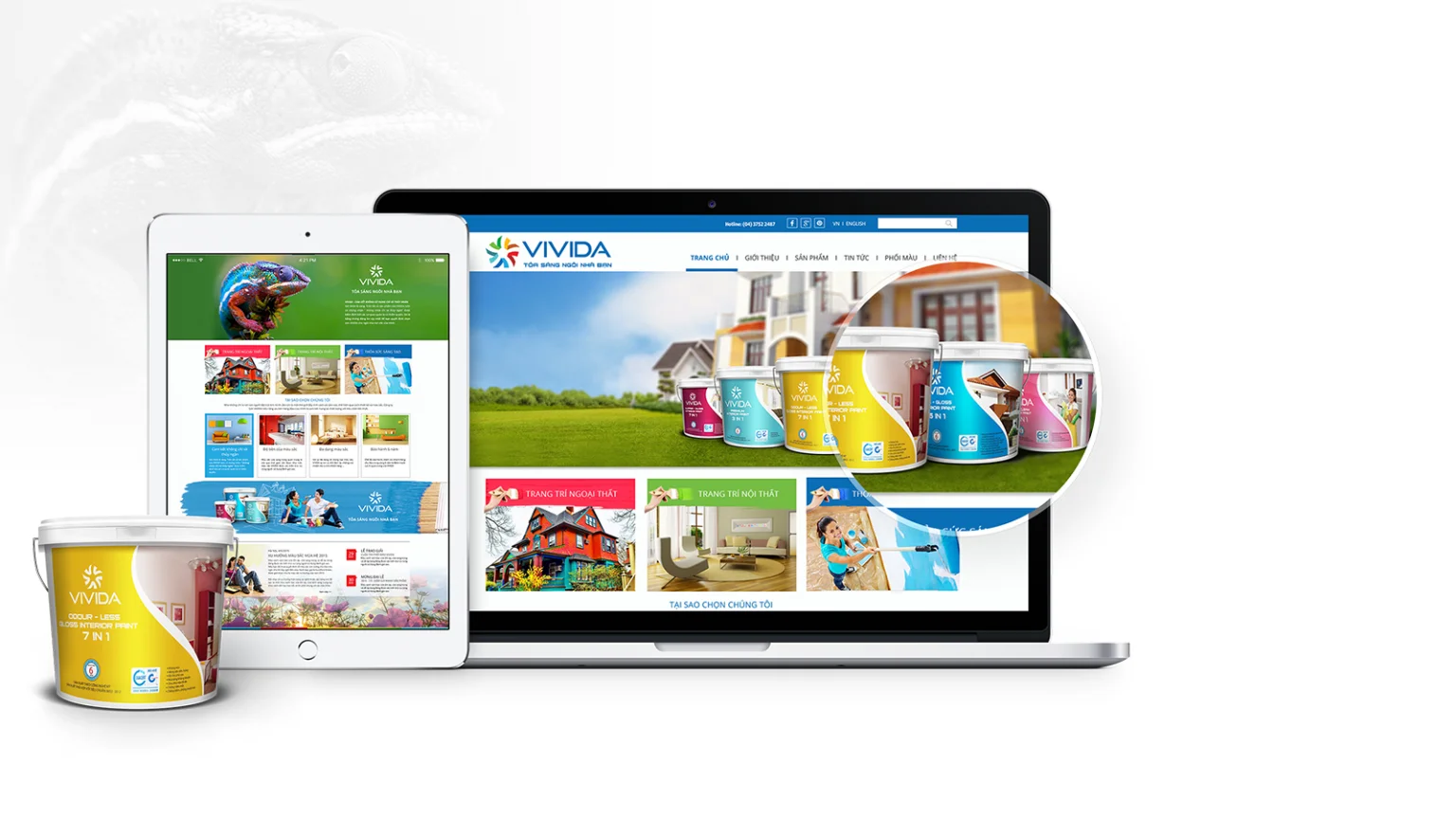 Website công ty xây dựng có tính nhận diện thương hiệu cao được VN4U thiết kế
