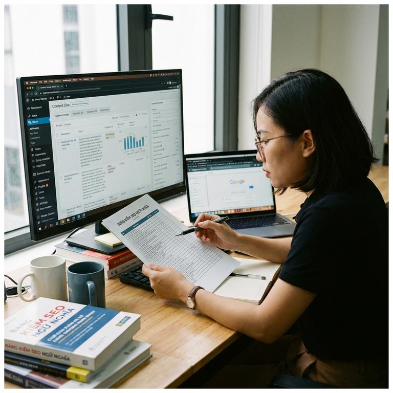 Bản Semantic SEO Checklist Đầy Đủ Cho Quy Trình Tối Ưu Nội Dung