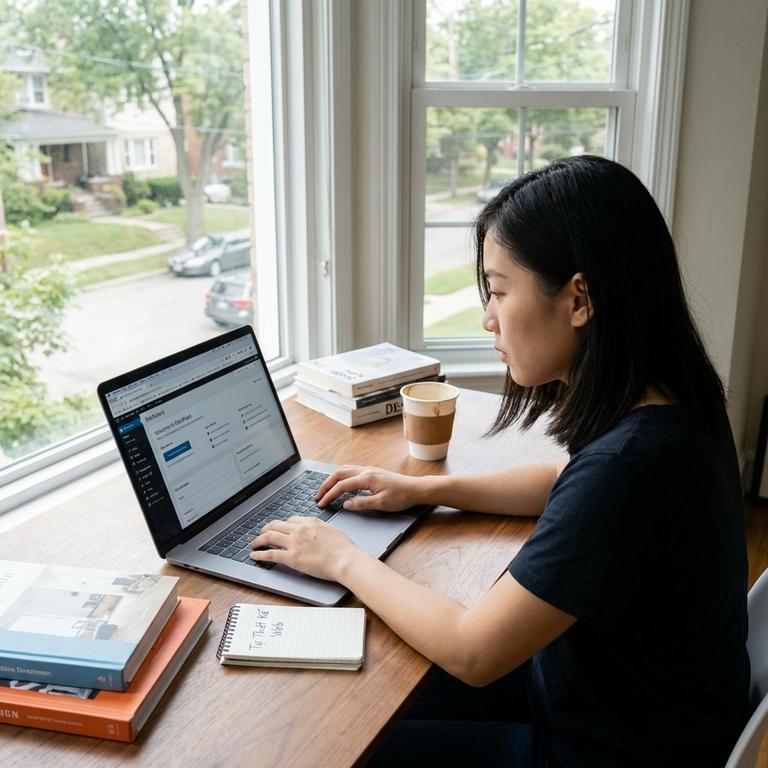 Bắt Đầu Hành Trình Tự Thiết Kế Web WordPress Ngay