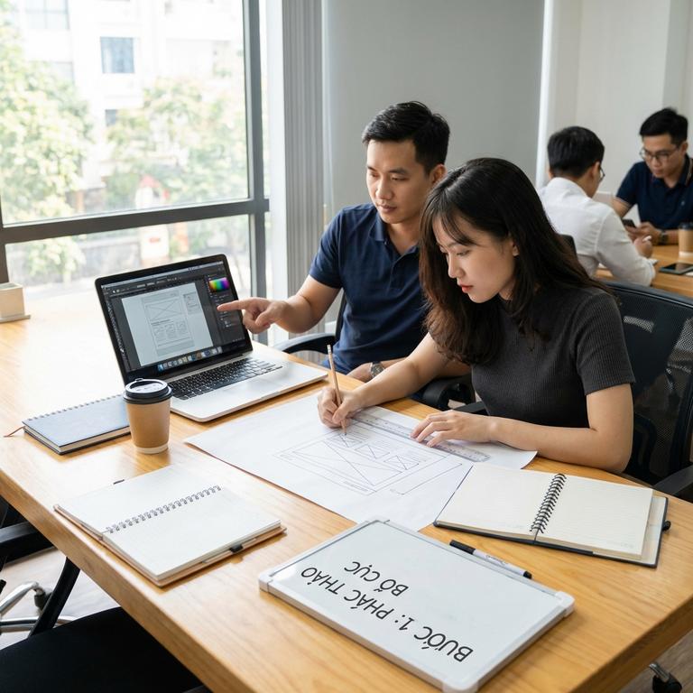 Các Bước Xây Dựng Bố Cục Thiết Kế Web Chuyên Nghiệp