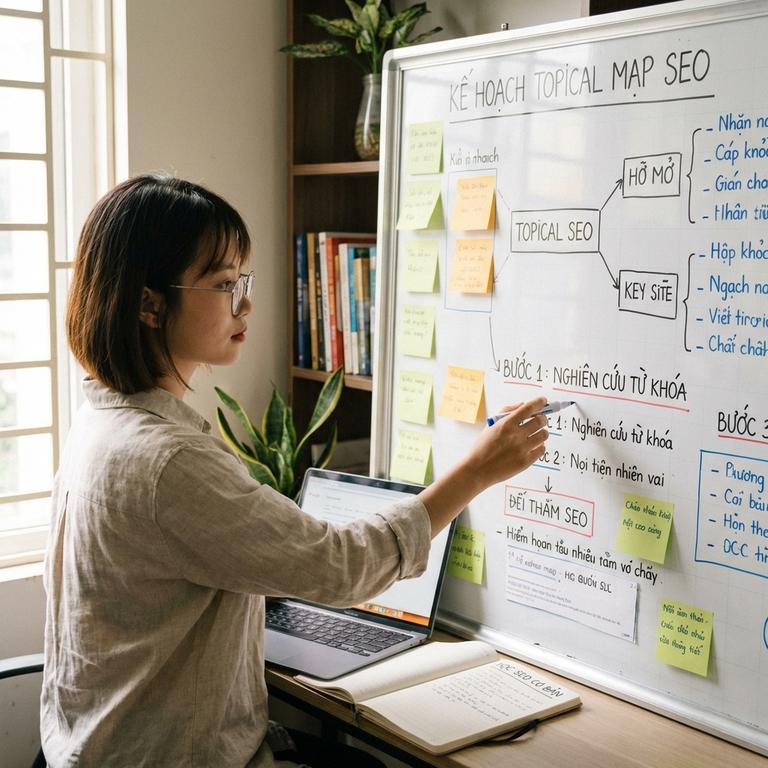 Các Bước Xây Dựng Topical Map In SEO Cho Người Mới Bắt Đầu