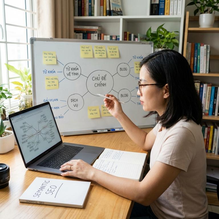Cách Nghiên Cứu Semantic SEO Keywords Để Xây Dựng Cụm Chủ Đề