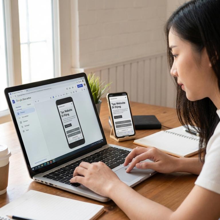 Cách Tạo Website Với Google Sites Tối Ưu Cho Thiết Bị Di Động