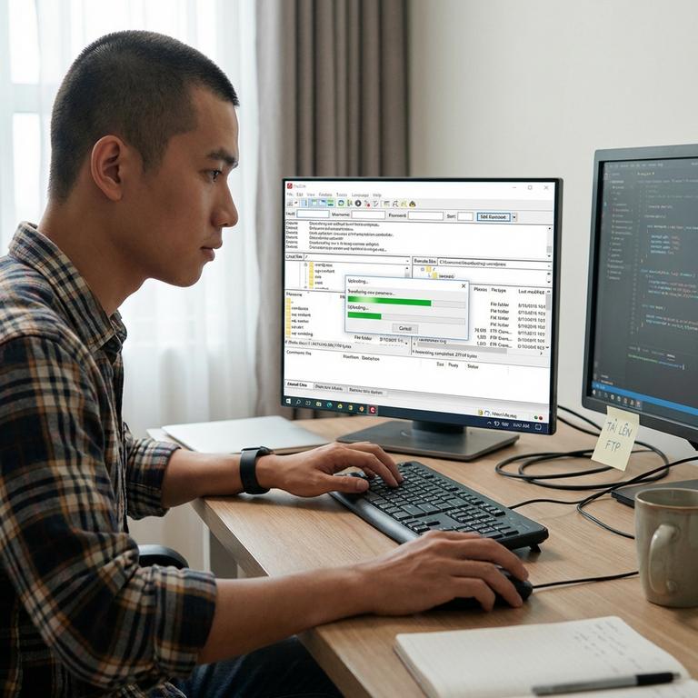 Cách Upload Web WordPress Lên Host Thủ Công Qua FTP