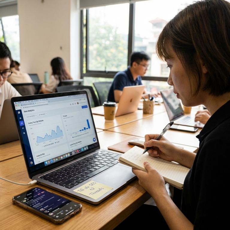 Chiến Lược Tối Ưu SEO Website Từ Lượng Truy Cập Threads