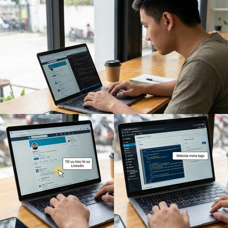 Điểm Khác Biệt Giữa LinkedIn SEO Là Gì Và SEO Website