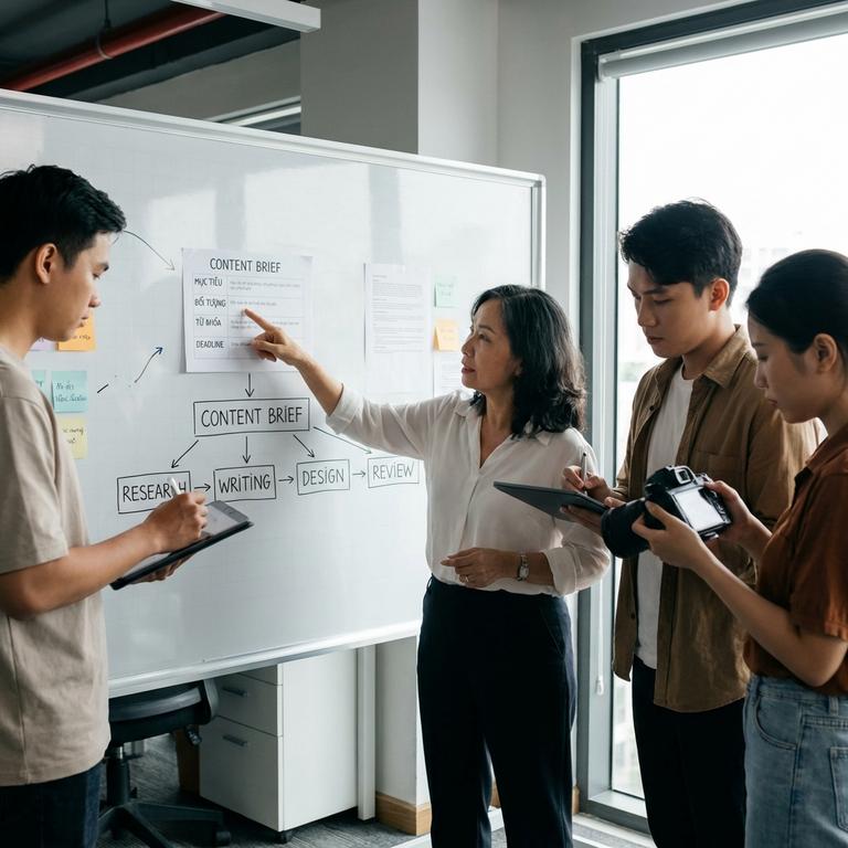 Khái Niệm Content Brief Là Gì Và Vai Trò Trong Quy Trình Sản Xuất Nội Dung