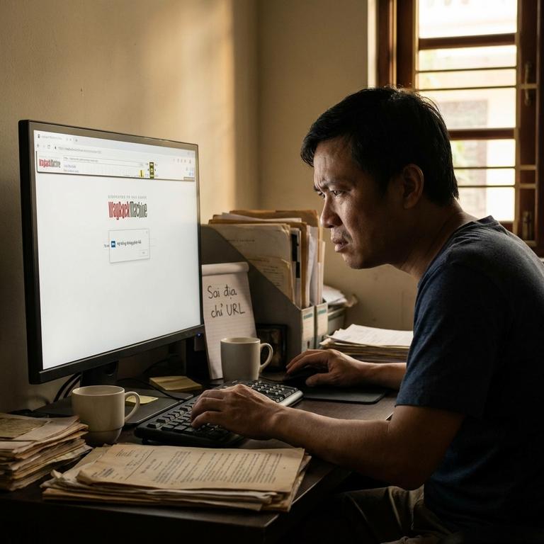 Những Sai Lầm Khi Sử Dụng Wayback Machine Để Tìm Kiếm Dữ Liệu