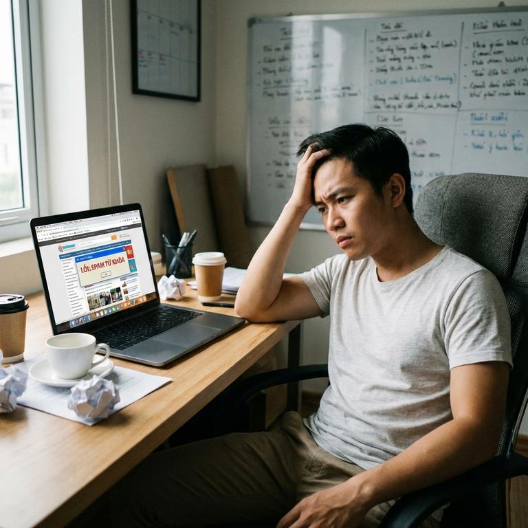 Những Sai Lầm Khi Thực Hiện Cách Đưa Trang Web Lên Top Google