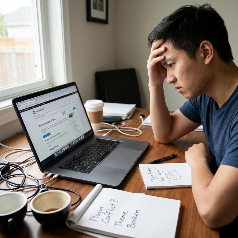 Những Sai Lầm Khi Tự Làm Website Bằng WordPress Cần Tránh