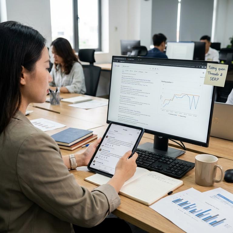 Phân Tích Tương Quan Giữa Threads Và Vị Trí SERP