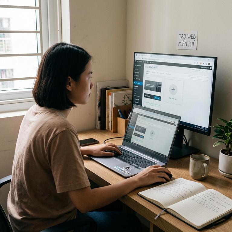 Quy Trình Tạo Website Bán Hàng Bằng WordPress Miễn Phí