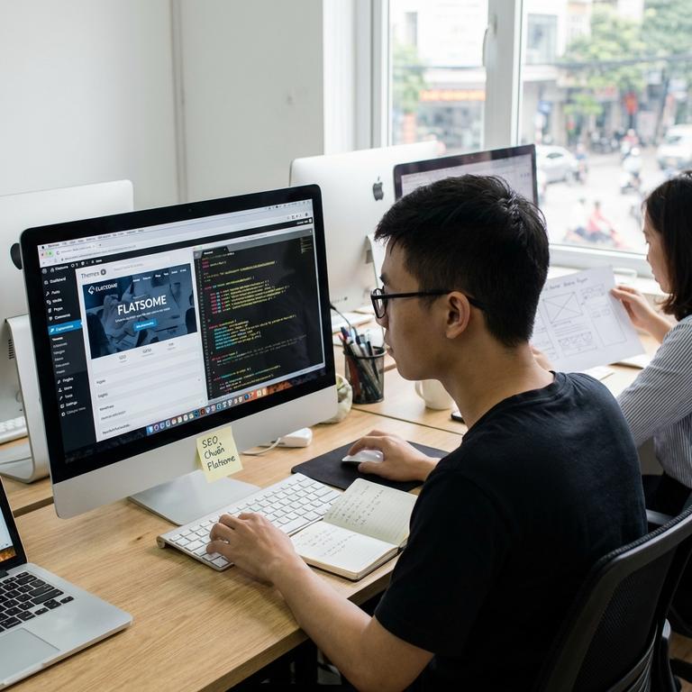 Quy Trình Thiết Kế Web Flatsome Tại VN4U Đạt Chuẩn SEO