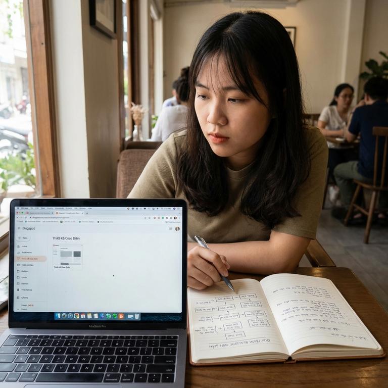 Quy Trình Thiết Kế Web Với Blogspot Đơn Giản Cho Người Mới