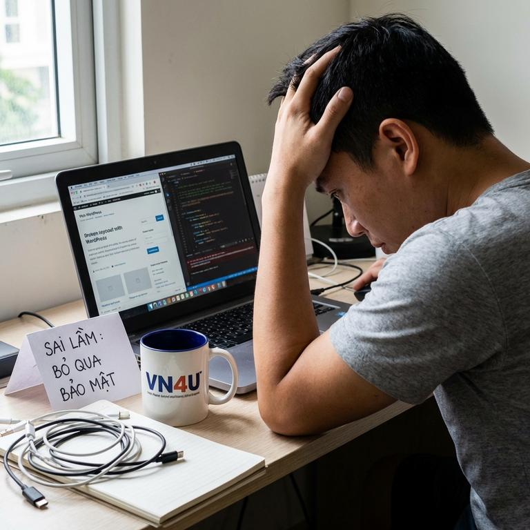Sai Lầm Cần Tránh Khi Lập Trình Web Bằng WordPress Tại VN4U
