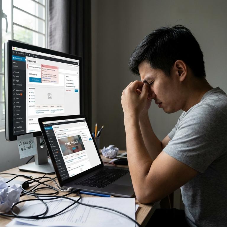 Sai Lầm Cần Tránh Khi Tạo Web Bán Hàng WordPress Miễn Phí