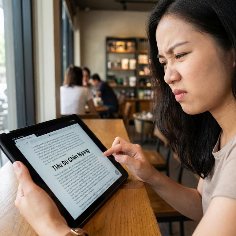 Sai Lầm Thường Gặp Khi Đặt Subheading Làm Giảm Trải Nghiệm