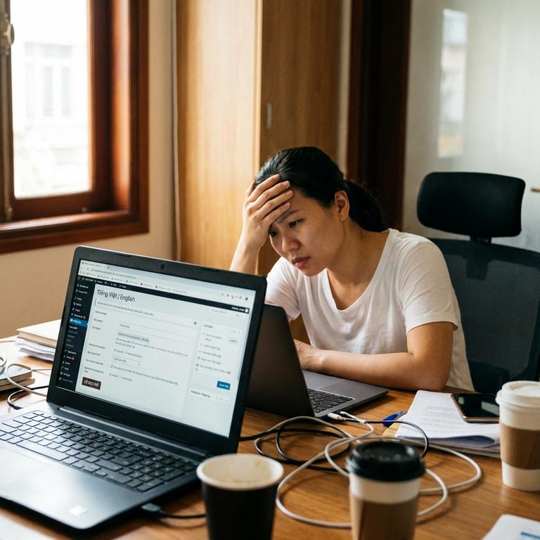 Sai lầm thường gặp khi tự làm website WordPress đa ngôn ngữ