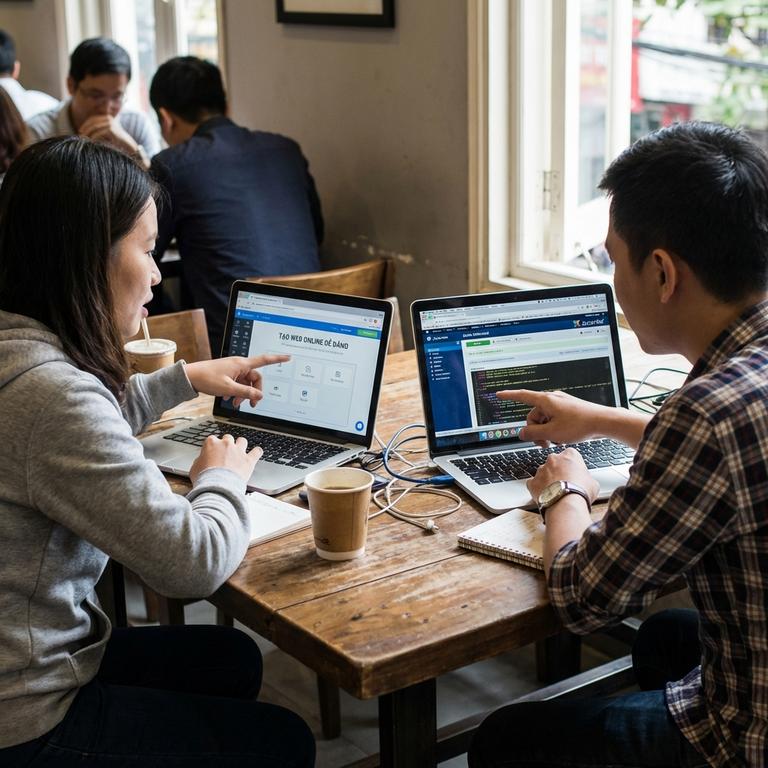 So Sánh Công Cụ Tạo Web Online Và Tạo Website Bằng Joomla