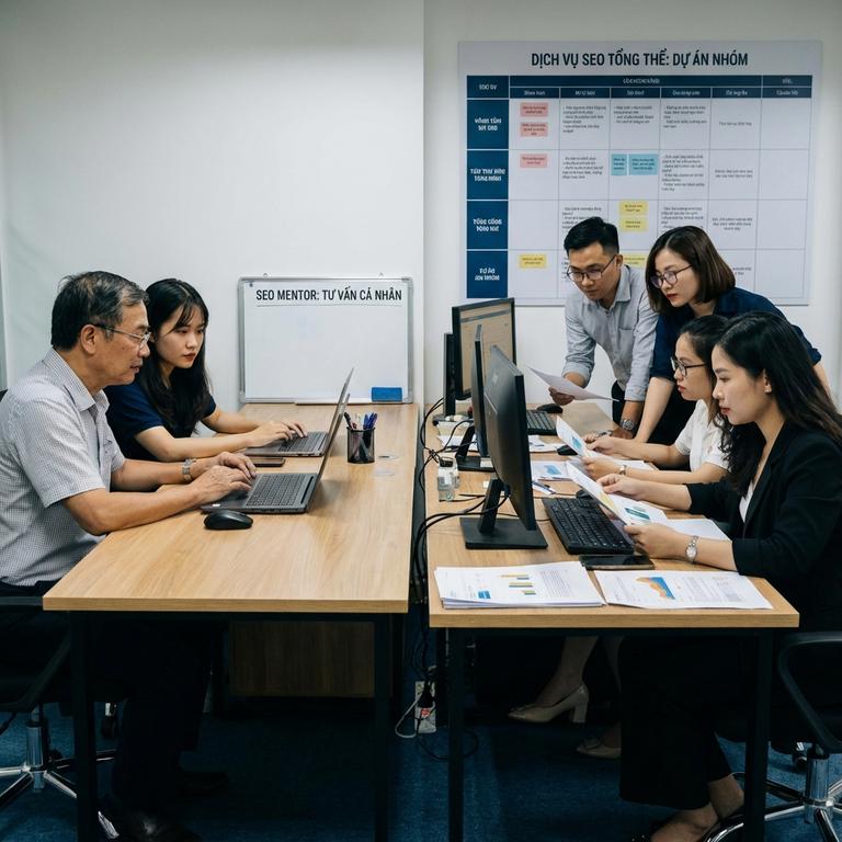 So Sánh Dịch Vụ SEO Mentor Và Dịch Vụ SEO Tổng Thể