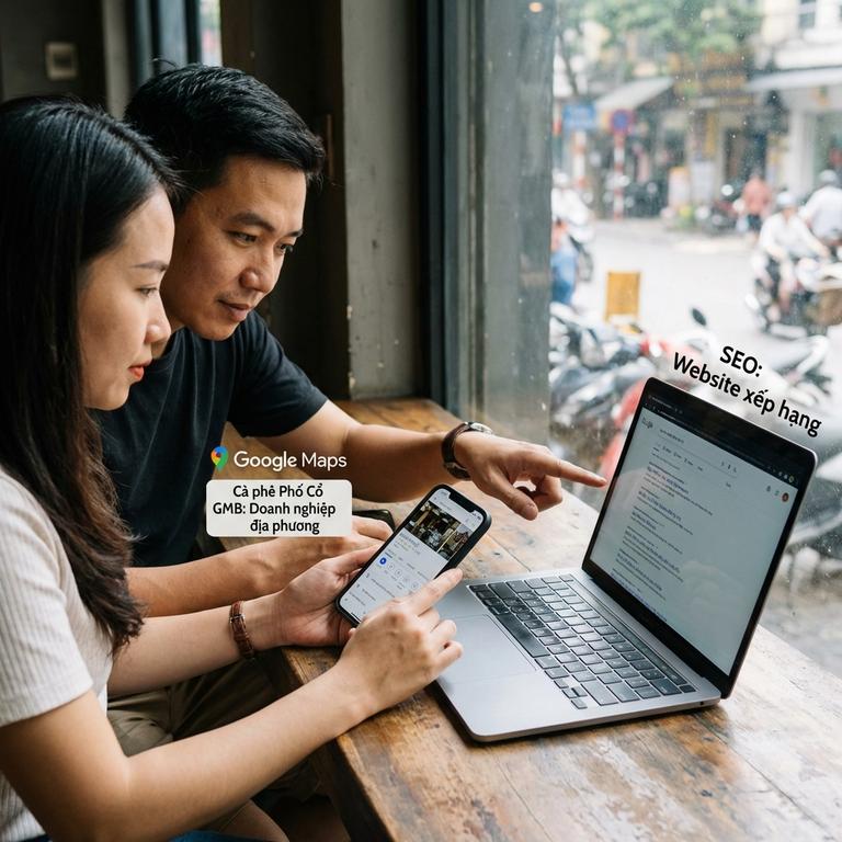 So Sánh GMB Là Gì Và Các Hình Thức SEO Website
