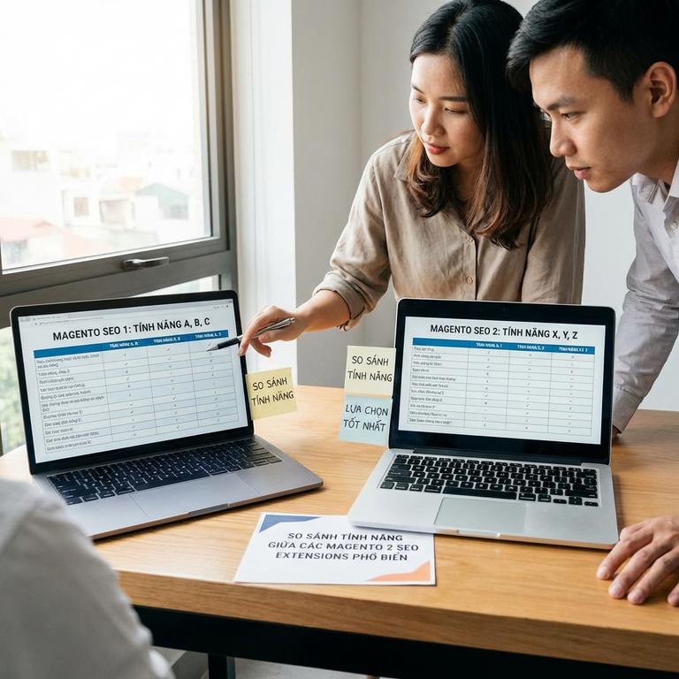 So Sánh Tính Năng Giữa Các Magento 2 SEO Extensions Phổ Biến