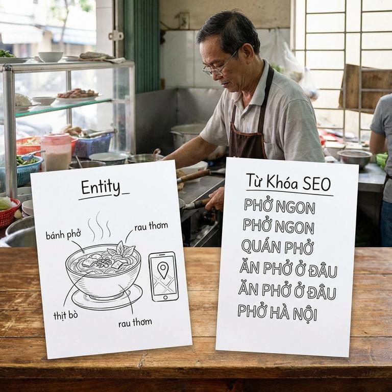 Sự Khác Biệt Giữa Entity Và Từ Khóa SEO Truyền Thống