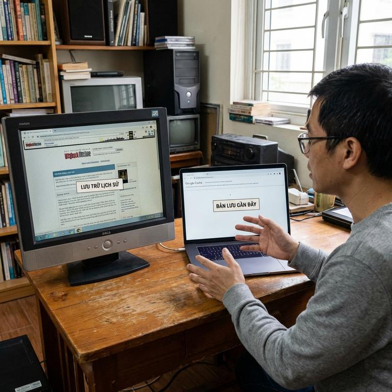 Sự Khác Biệt Giữa Wayback Machine Và Google Cache