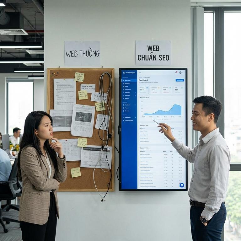 Website Chuẩn SEO Là Như Thế Nào So Với Web Thông Thường