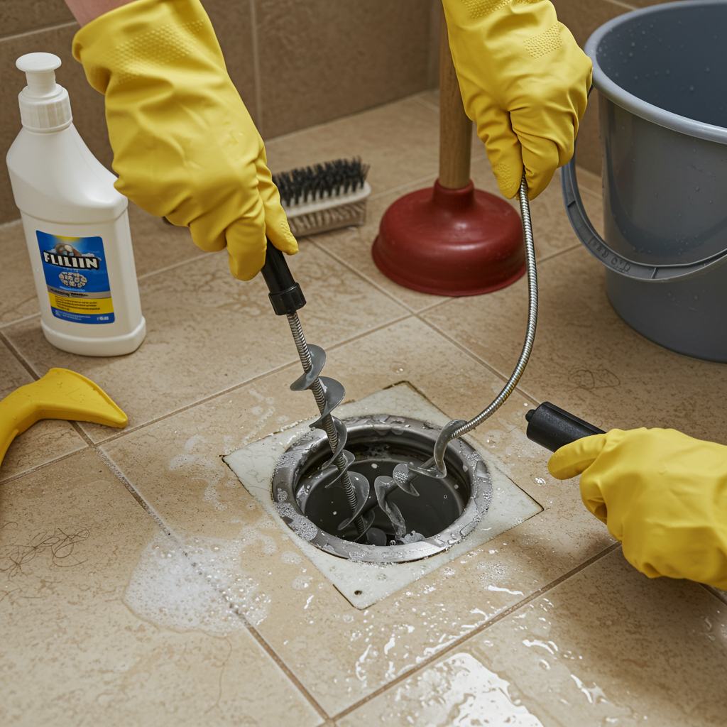 Các Cách Thông Ống Thoát Sàn Bị Tắc Nhanh Chóng Tại Nhà