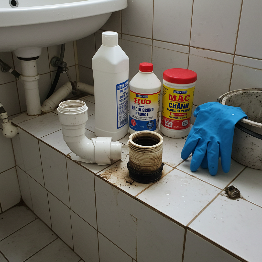 Các Loại Dung Dịch Thông Tắc Đường Ống Phổ Biến Hiện Nay