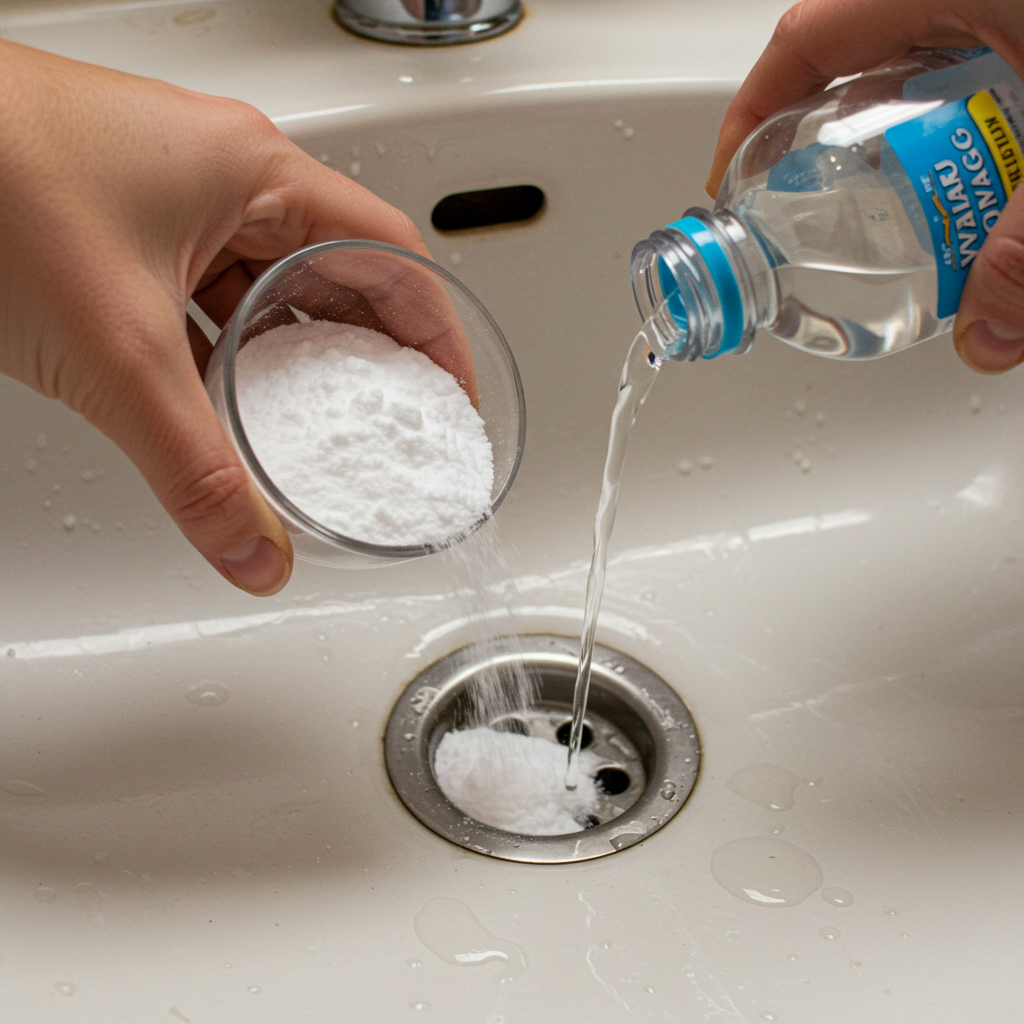 Quy Trình Thông Ống Bằng Baking Soda Và Giấm Hiệu Quả