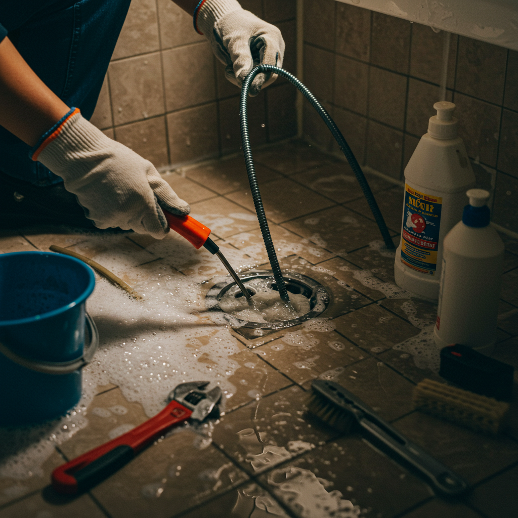 Xử Lý Tình Trạng Cống Thoát Nước Bị Trào Ngược Và Tắc Nghẽn Nặng