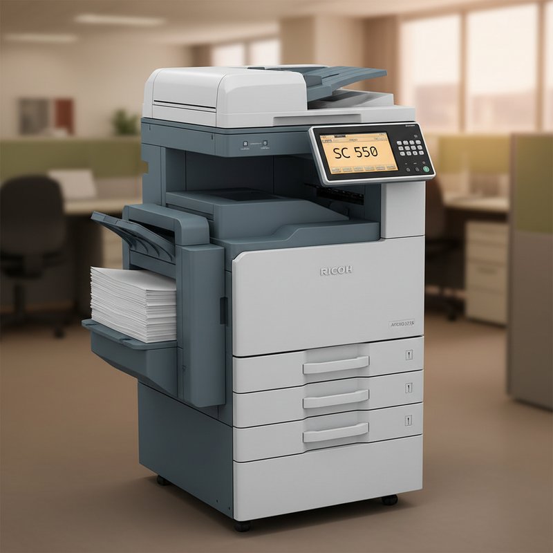 Các Bước Khắc Phục Lỗi SC 550 Máy Ricoh 2075 Các Bước Khắc Phục Lỗi SC 550 Máy Ricoh 2075