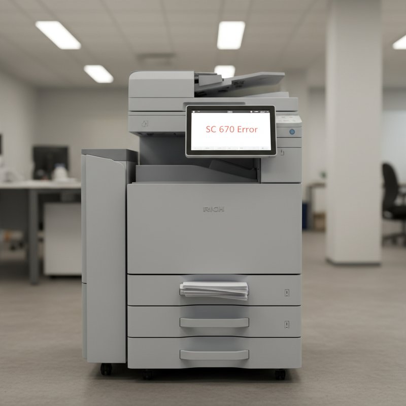 Các Bước Khắc Phục Lỗi SC 670 Máy Ricoh Các Bước Khắc Phục Lỗi SC 670 Máy Ricoh