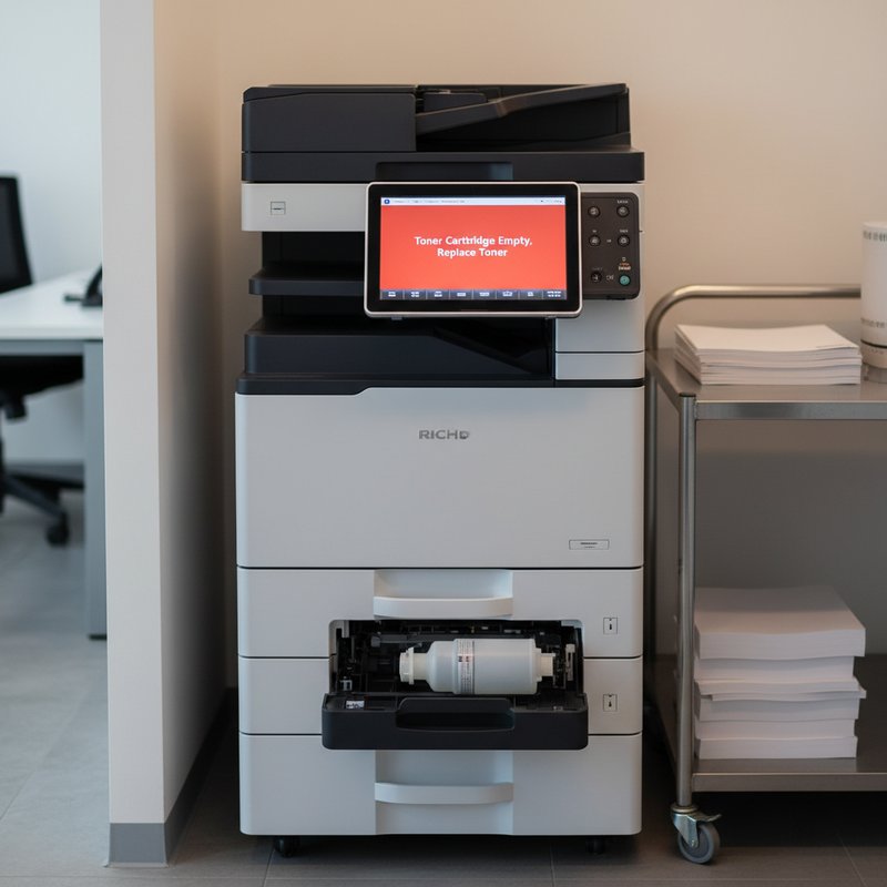 Các Bước Xử Lý Lỗi Hết Mực Ricoh Các Bước Xử Lý Lỗi Hết Mực Ricoh