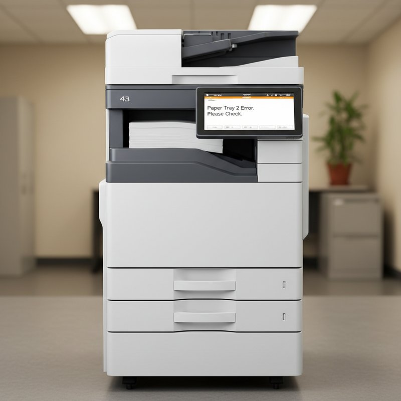Các Bước Xử Lý Lỗi Khay Giấy Ricoh Các Bước Xử Lý Lỗi Khay Giấy Ricoh