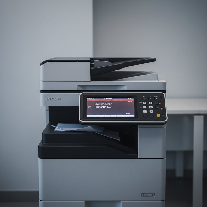 Các Bước Xử Lý Lỗi Restart Ricoh Các Bước Xử Lý Lỗi Restart Ricoh