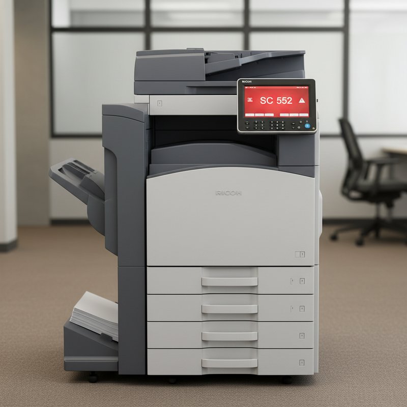Các Bước Xử Lý Lỗi SC 552 Ricoh 2075 Chi Tiết Các Bước Xử Lý Lỗi SC 552 Ricoh 2075 Chi Tiết