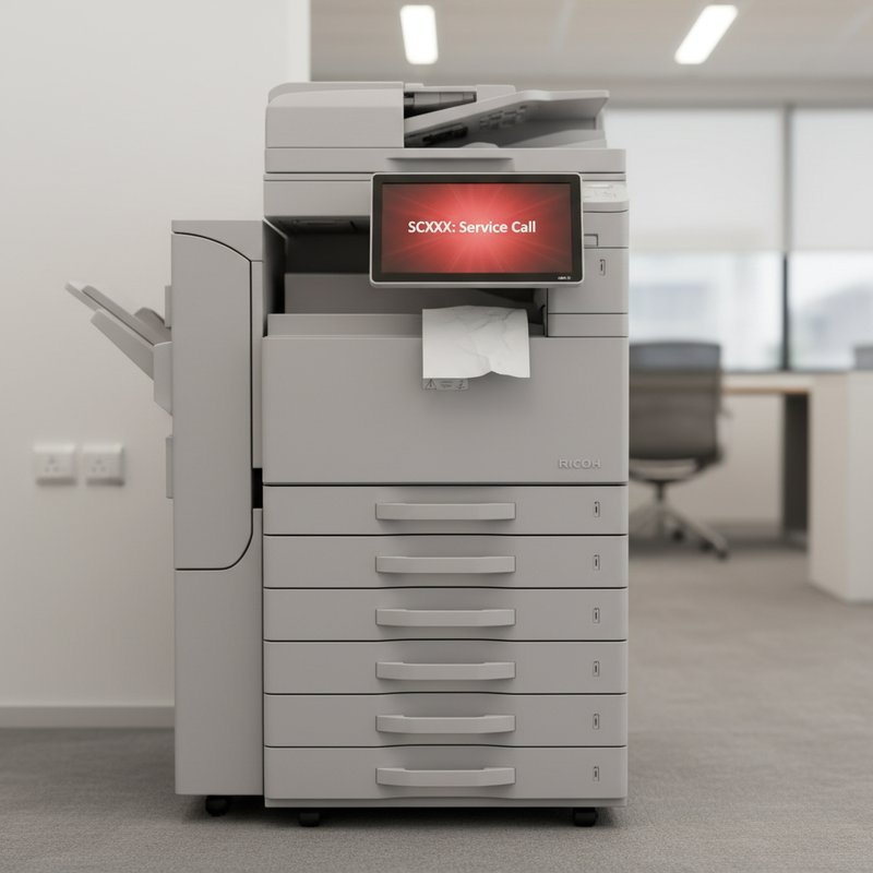 Các Lỗi Phổ Biến Trên Máy Photocopy Ricoh
