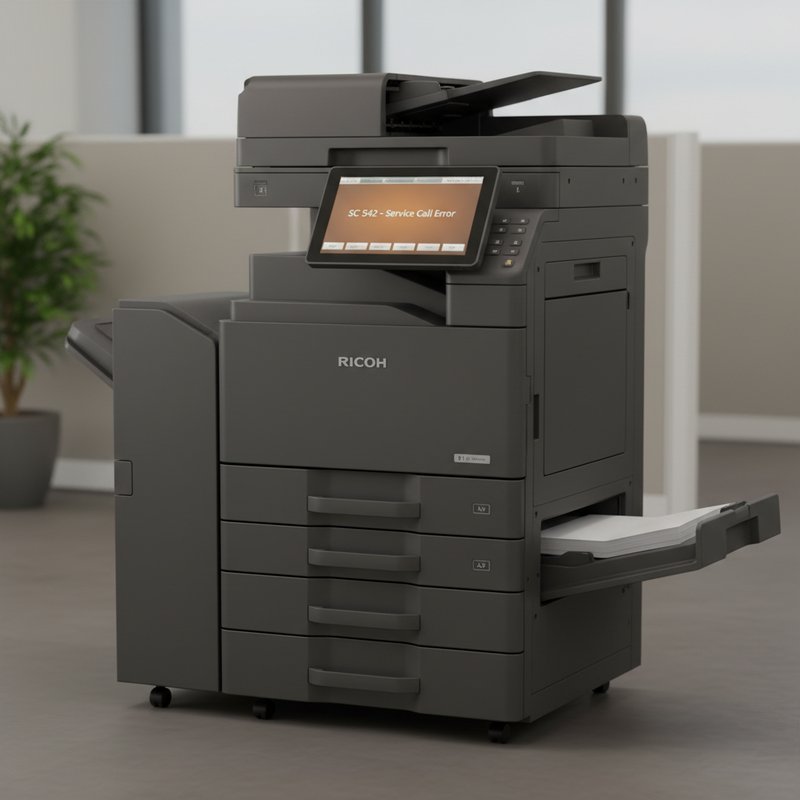 Cách Khắc Phục Lỗi 542 Máy Ricoh
