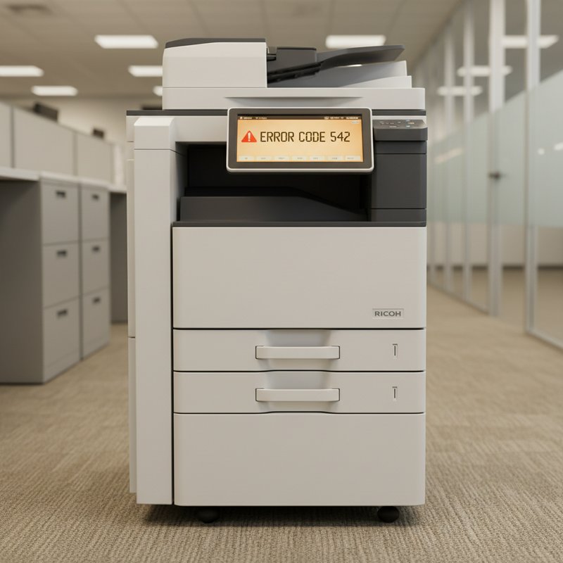 Cách Xử Lý Lỗi 542 Máy Ricoh Cách Xử Lý Lỗi 542 Máy Ricoh