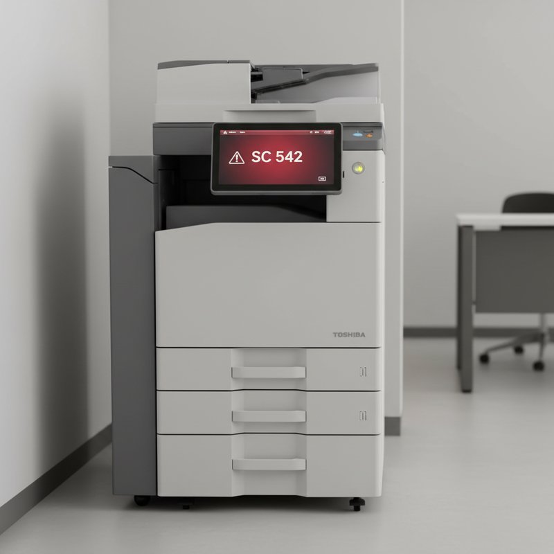 Cách Xử Lý Lỗi SC 542 Ban Đầu